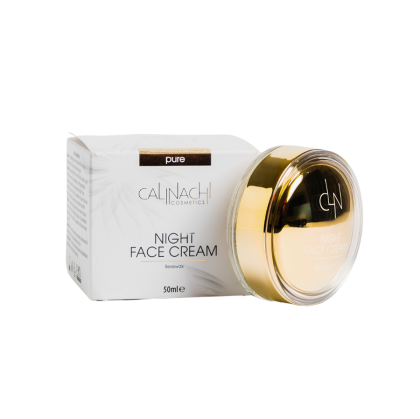 Нощен крем за подхранване, регенериране и успокояване за лице Calinachi Cosmetics Night Face Cream 50 ml