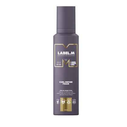 Пяна за оформяне на къдрици, за гладка коса с естествено движение label.m Curl Define Foam 150ml