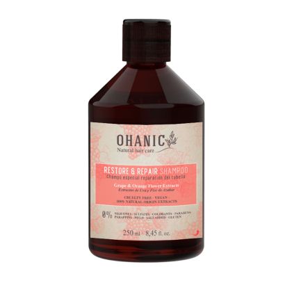 Възстановяващ шампоан за подсилване и освежаване на косата и скалпа Ohanic Restore & Repair Shampoo 250 ml