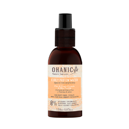 Протеинова вода за подхранване и регенериране на къдрава коса Ohanic Curly Protein Water 150 ml