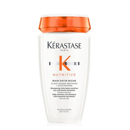 Интензивно подхранващ шампоан за много суха коса с хидратиращо действие Kerastase Nutritive Bain Satin Riche 250мл