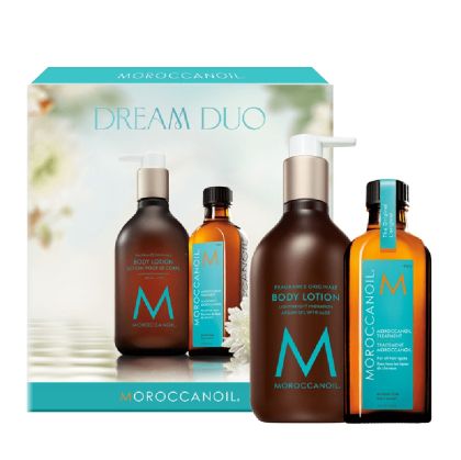 Промо комплект  за хидратиране на коса и тяло MOROCCANOIL Dream Duo Original