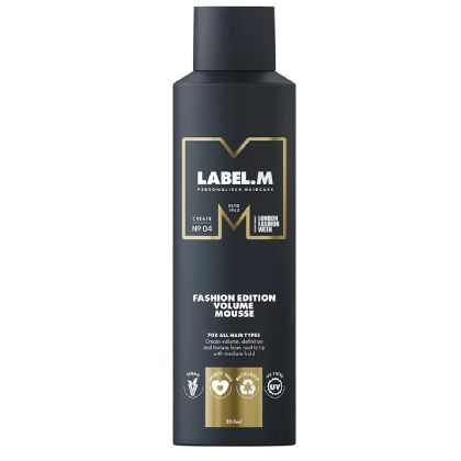 Пяна за обем от корена със средно задържане label.m Fashion Edition Volume Mousse 200ml