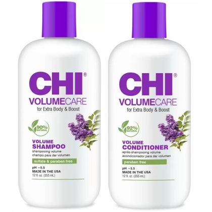 Комплект шампоан и балсам за обем за тънка коса CHI Care Volume 2х355ml