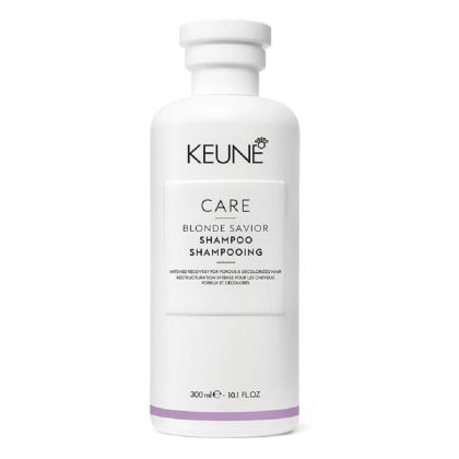 Безсулфатен шампоан за незабавно възстановяване на изрусена коса Keune Care Blonde Savior Shampoo 300 ml