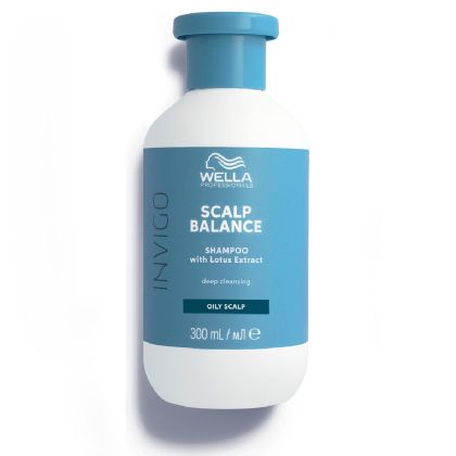 Шампоан за дълбоко почистване WELLA Invigo Aqua Pure Purifying Shampoo 300ml