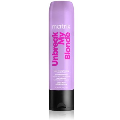 Подсилващ балсам за слаба и обезцветена коса Matrix TR Unbreak My Blonde 300ml