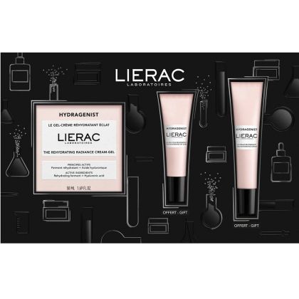Комплект за интензивна хидратация за нормална и комбинирана кожа Lierac Set Hydragenist Gel Cream + Serum