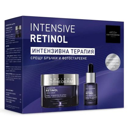 Комплект висока концентрация на чист ретинол против стареене на кожата Institut Esthederm Intensive Retinol 
