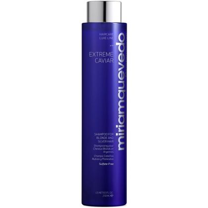 Матиращ шампоан за руса, изсветлена и сива коса Miriam Quevedo Extreme Caviar Blonde Silver Shampoo 250ml