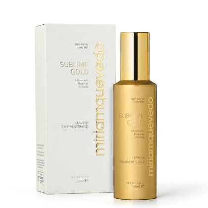 Подмладяващ серум за коса със злато и хайвер Miriam Quevedo Sublime Gold Leave-in Treatment Shield 150ml