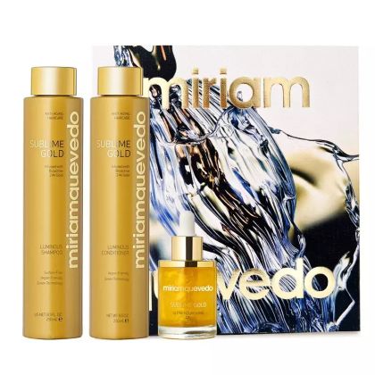 Луксозен комплект със злато за подмладяване на косата Miriam Quevedo Sublime Gold Global Rejuvenation