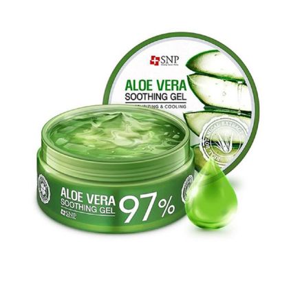 Успокояващ гел за лице и тяло с Алое Вера SNP Aloe Vera Intensive Soothing Gel 300 g
