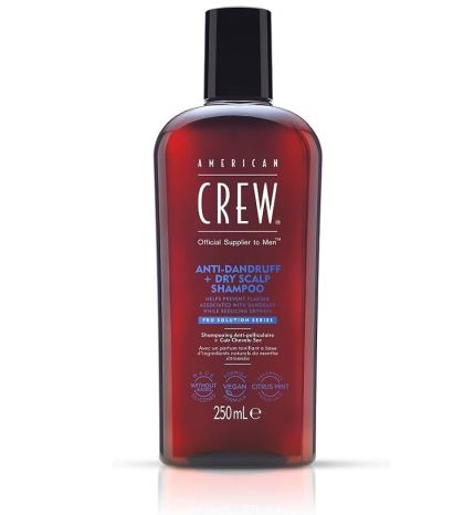 Шампоан и балсам против пърхот при сух скалп за мъже American Crew Anti Dandurff + Dry Scalp Shampoo 250мл