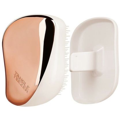 Компактна луксозна професионална четка за коса Tangle Teezer Compact Styler Rose Gold Ivory