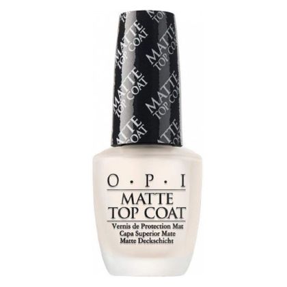 Матов топ лак за нокти OPI Nail Lacquer Matte Top Coat 15 ml