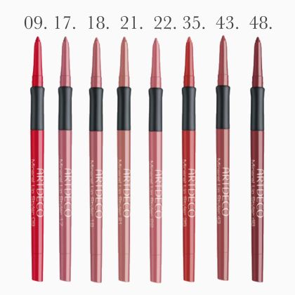 Минерален молив за устни прибираем връх и вградена острилка Artdeco Mineral Lip Styler
