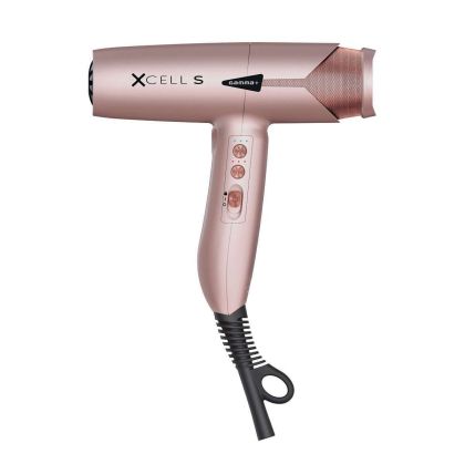 Ултра лек премиум сешоар с дигитален мотор с мощност 1600W GammaPiu Italy XCELL S - Pink