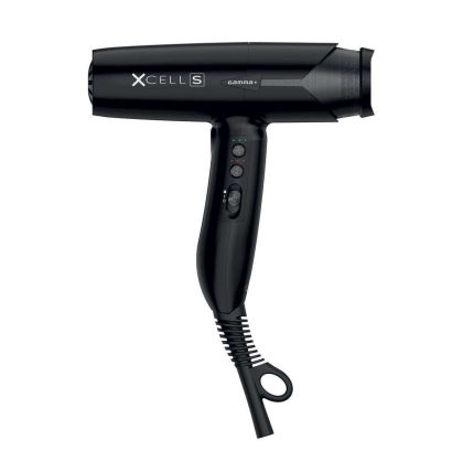 Ултра лек премиум сешоар с дигитален мотор с мощност 1600W GammaPiu Italy XCELL S - Black