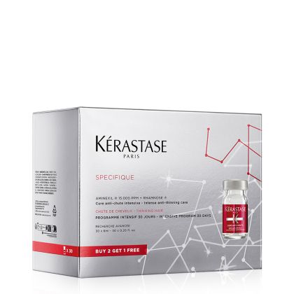 Лимитирана кутия интензивни противокосопадни ампули Kerastase Specifique Aminexil 30x6 мл.
