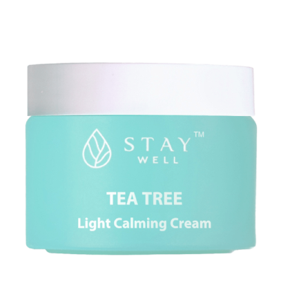Хидратиращ веган крем с чаено дърво Stay Well Vegan Tea Tree Cream 50 ml