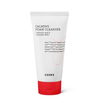 Успокояваща почистваща пяна за лице за мазна или комбинирана кожа Cosrx AC Collection Calming Foam Cleanser 150 ml