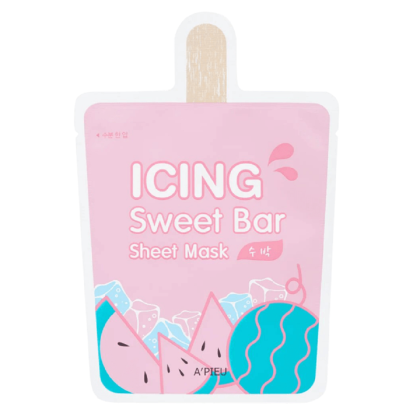 Хидратираща лист маска с диня A'PIEU Icing Sweet Bar Sheet Mask Watermelon 21 g