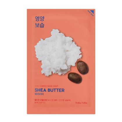 Подхранваща лист маска за лице с масло от шеа Holika Holika Pure Essence Mask Sheet – Shea Butter 20 ml 
