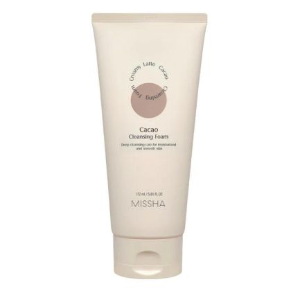 Озаряваща почистваща пяна екстракт от какао Missha Creamy Latte Cacao Cleansing Foam 172ml
