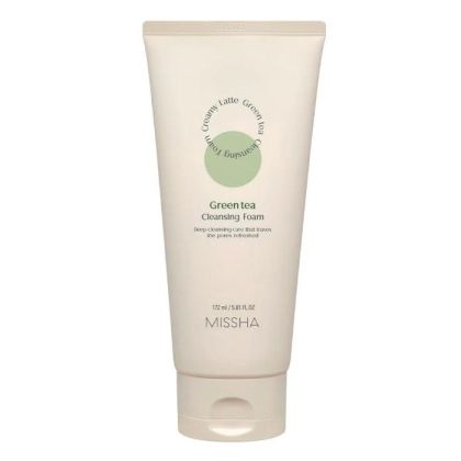 Почистваща пяна екстракт от зелен чай Missha Creamy Latte Green Tea Cleansing Foam 172ml