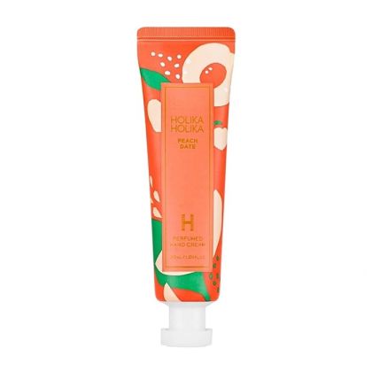 Крем за ръце с ценни масла от шеа, слънчоглед и кокос Holika Holika Peach Date Perfumed Hand Cream 30 ml