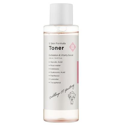 Ексфолиращ тонер с мощен витаминен комплекс и стволови клетки Village 11 Factory B Skin Formula Toner 250ml