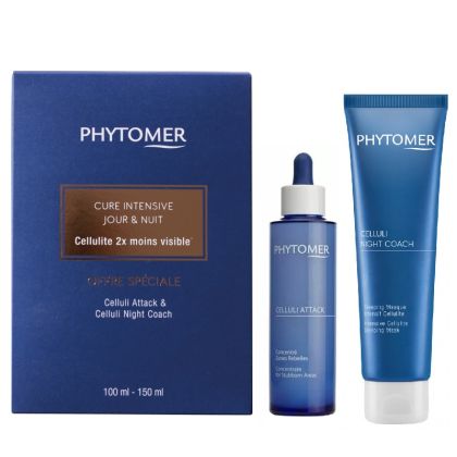 Комплект от концентрат и нощна маска против упорит целулит PHYTOMER Celluli Day Night Duo 100ml+150ml