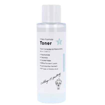 Озаряващ тонер за лице с ниацинамид и серамиди  Village 11 Factory   T Skin Formula Toner 250ml