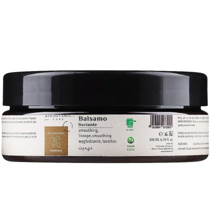 Изглаждащ балсам за третирана коса с масло от лайка Biobotanic Care Smoothing Balm 200 ml