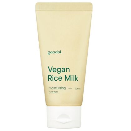 Веган хидратиращ крем с оризово мляко за сияйна кожа Goodal Vegan Rice Milk Moisturizing Cream 70ml