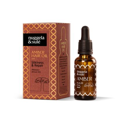 Мултифункционално олио за копринена коса Nuggela & Sule Amber Hair Oil 30ml