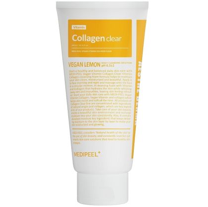Почистваща пяна за лице с 12 вида липозомни витамини Medi-Peel Vegan Vitamin Collagen Clear 300ml
