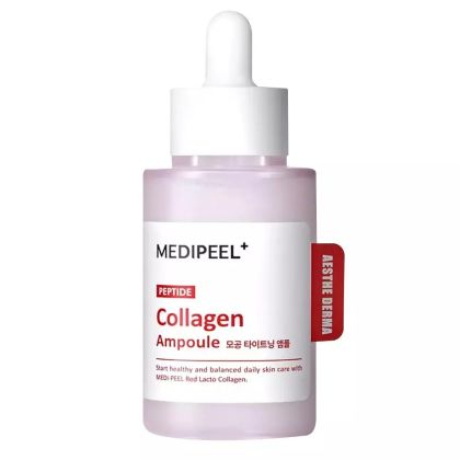 Стигаща ампула за лице с пептиди, ниацинамид и хиалуронова киселина Medi-Peel Red Lacto Collagen Drop Firming Ampoule 50 ml