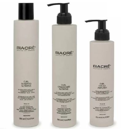 Подхранващ комплект за къдрава коса с екстракт от нар и алое Biacre Curl Nutritive 