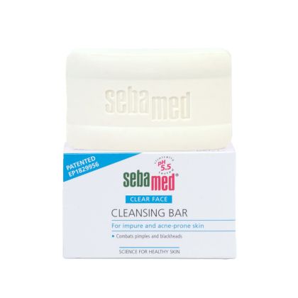 Почистващо блокче против акне SebaMed Cleansing bar 100 гр