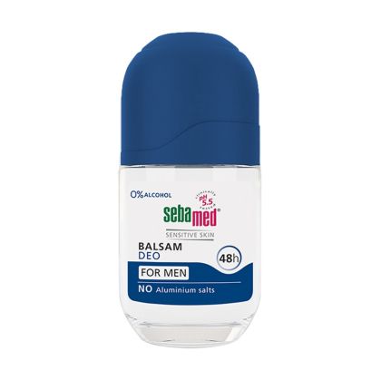 Рол-он дезодорант за мъже за свеж аромат SebaMed Sensitive Skin Balsam Deo For Men 50ml