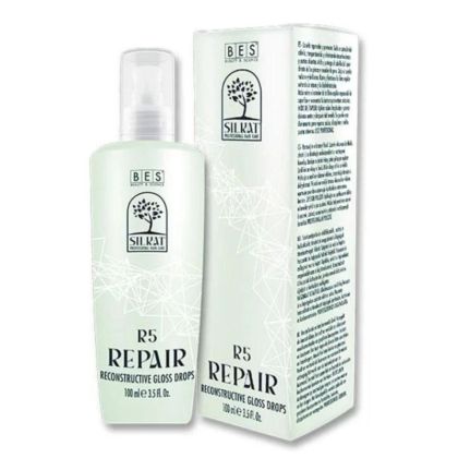 Мултифункционално олио с арган и макадамия за увредена коса BES SILKAT R5 Repair Oil Therapy100ml