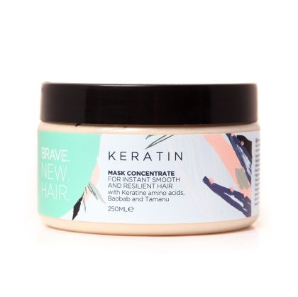 Възстановяваща маска за укротяване на непокорна коса Brave New Hair Keratin Mask 250 ml