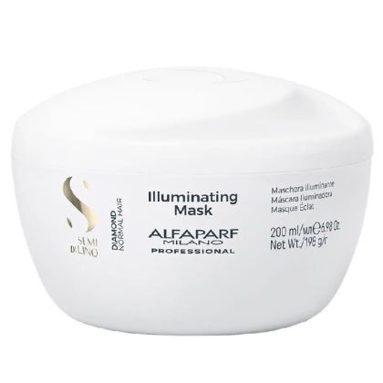 Ревитализираща маска за блясък за нормална до суха коса ALFAPARF SDL Diamond Illuminating Mask 200ml