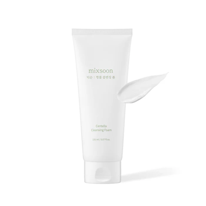 Успокояваща почистваща пяна за лице Mixsoon Centella Cleansing Foam 150 ml