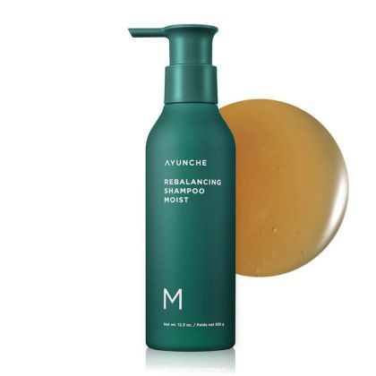 Укрепващ и овлажняващ шампоан против косопад Ayunche Rebalancing Shampoo Moist 350 ml