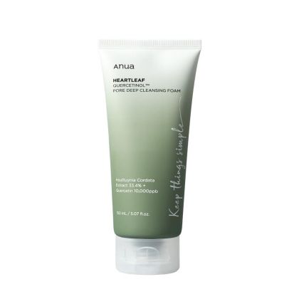 Дълбоко почистваща пяна за лице Anua Heartleaf Quercetinol Pore Deep Cleansing Foam 150 ml