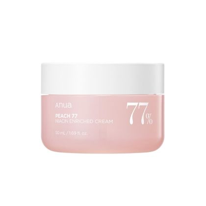 Хидратиращ и озаряващ крем за лице обогатен с ниацин Anua Peach 77 % Niacin Enriched Cream 50 ml