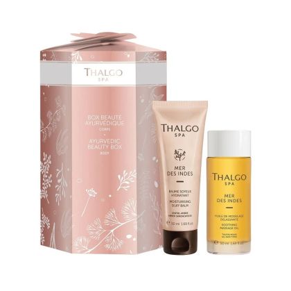 Коледен комплект за релакс и хидратация на тялото с мини продукти Thalgo Ayurvedic Beauty Box
